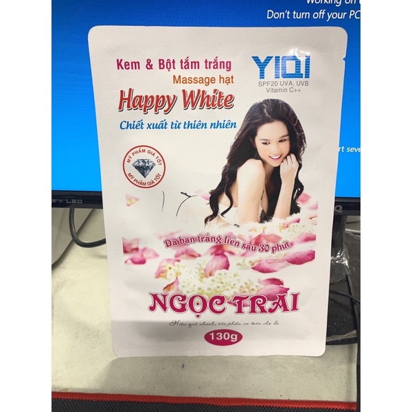 Gói tắm trắng Ngọc Trai Happy White
