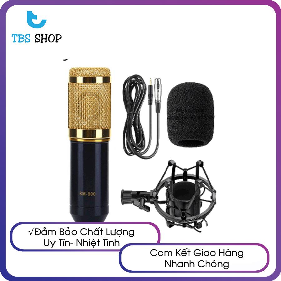 Mic thu Âm Bm800 Chuyên Dụng Thu Âm Cao Cấ[