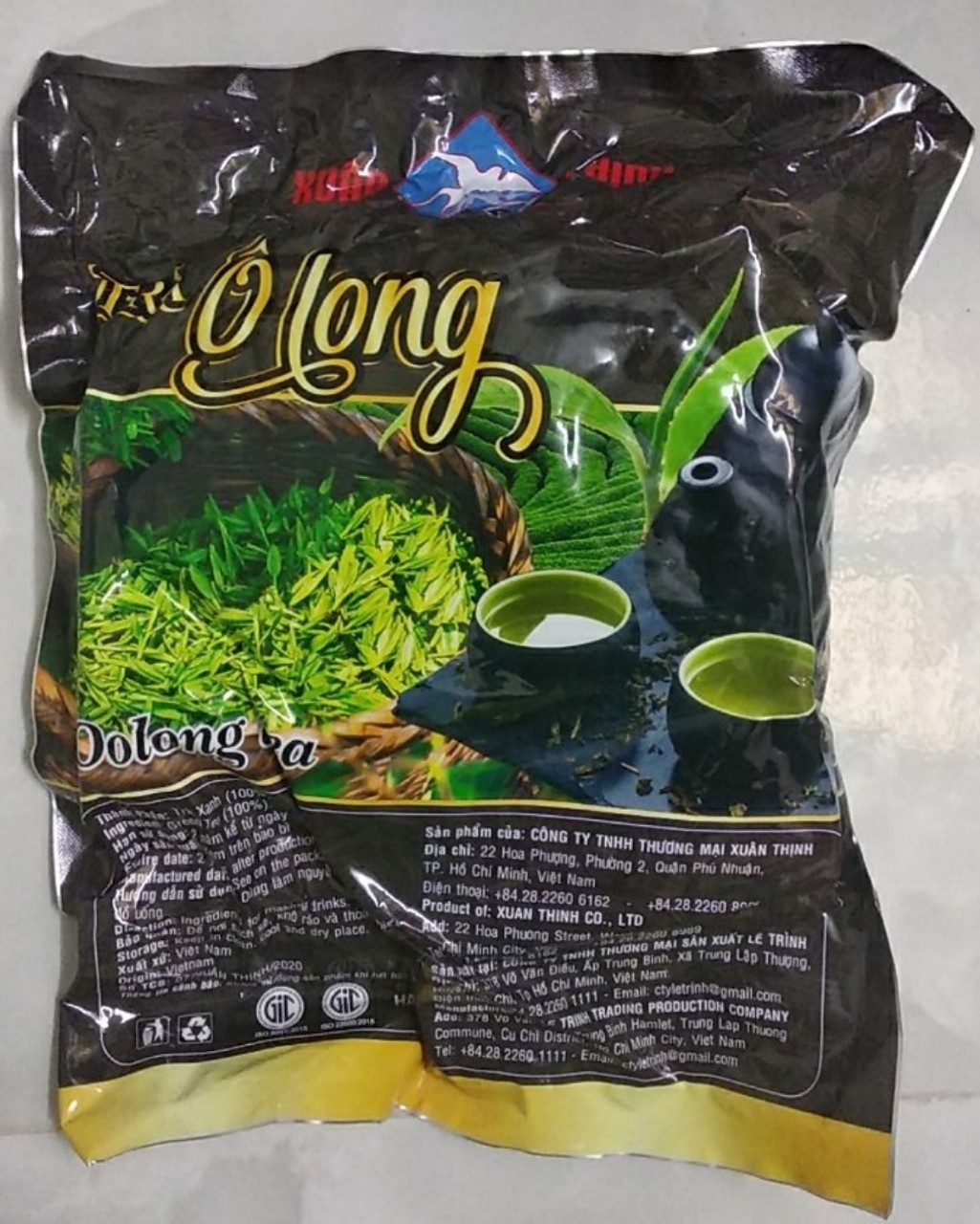 Trà Ô Long King Xuân Thịnh Gói Đen 1Kg