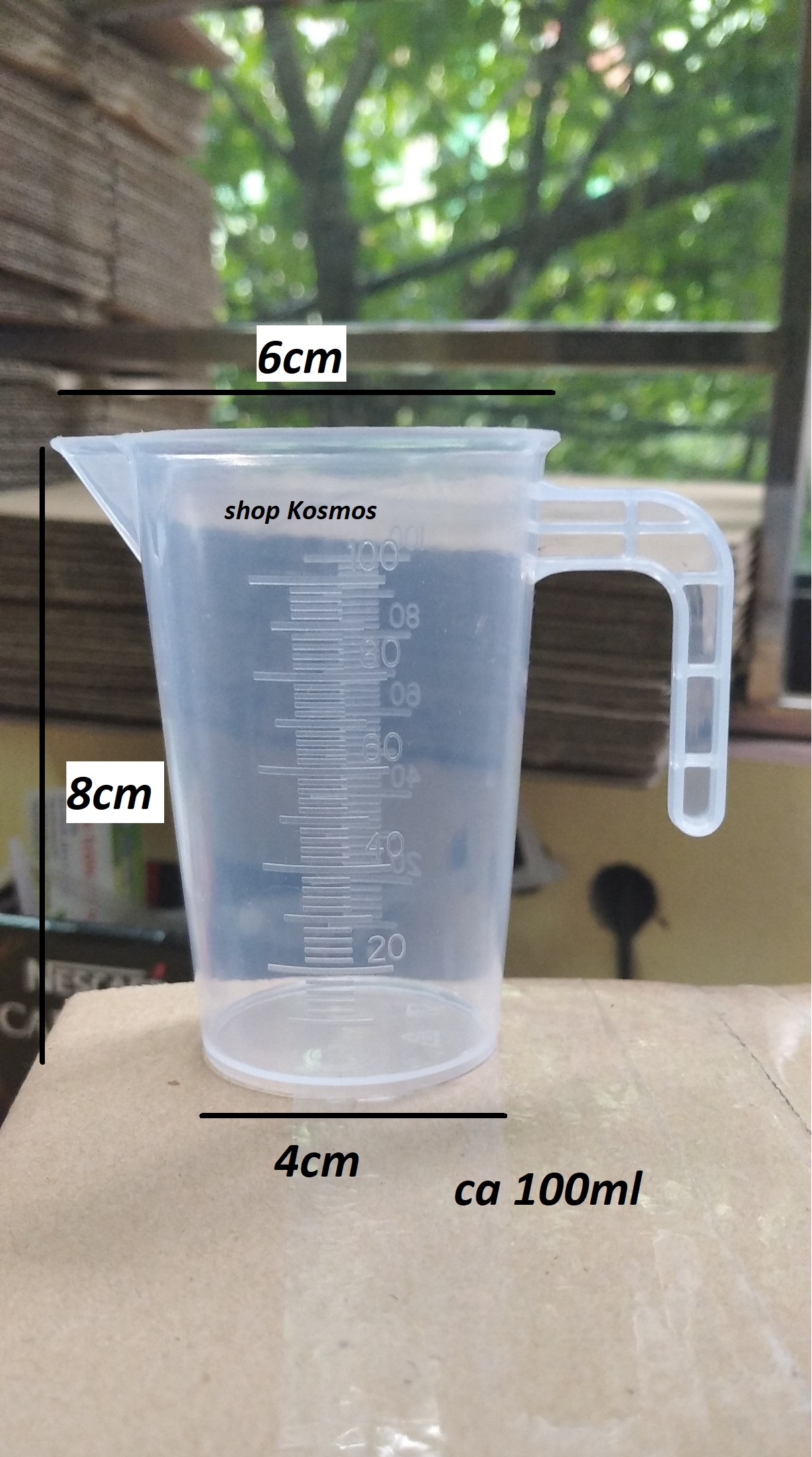 Ca Đong Định Lượng 100Ml Có Quai