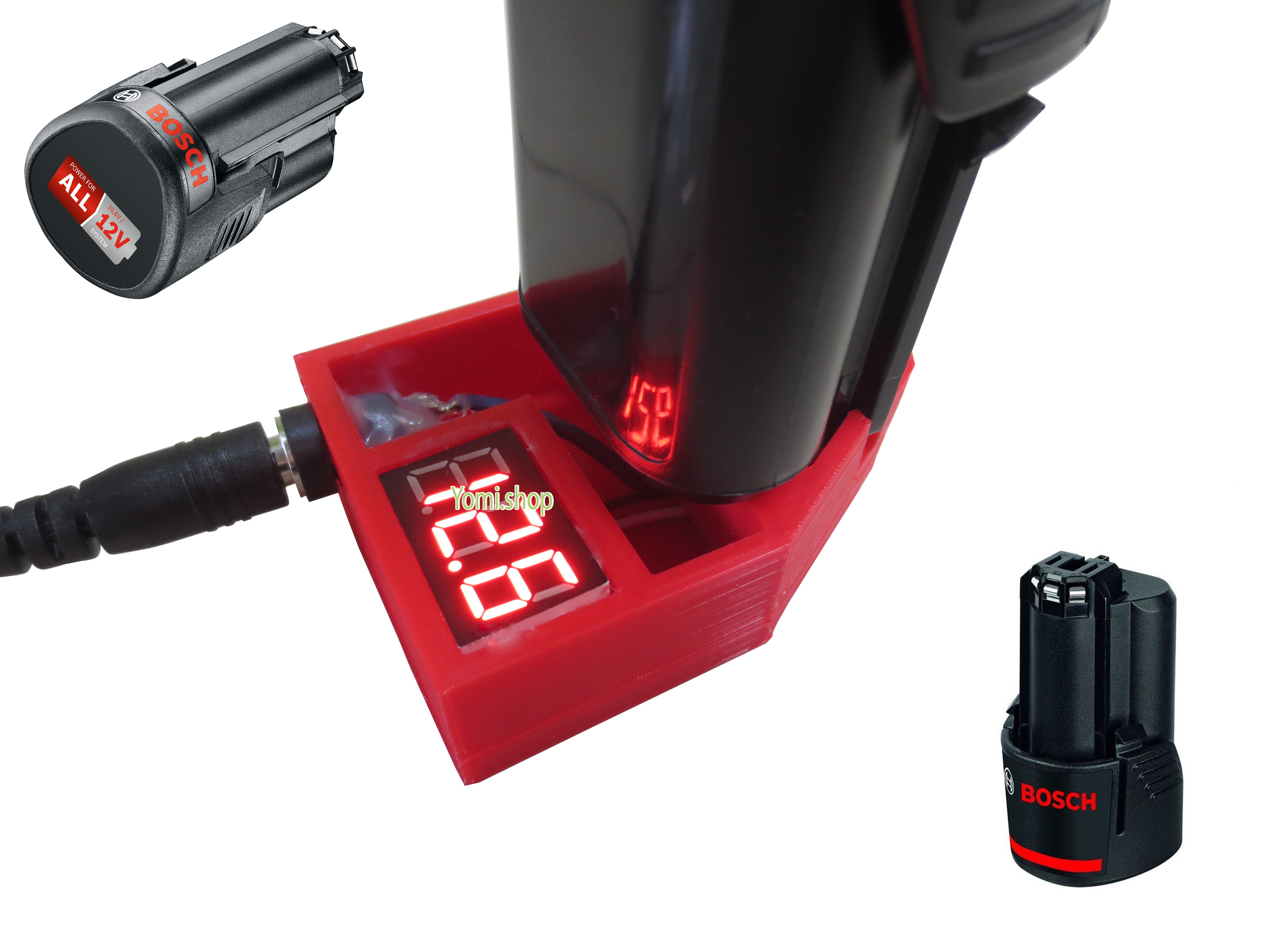 Đế Sạc Pin Bosch 10.8V - 12V