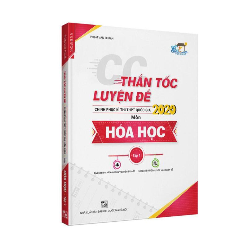 Mua SÁCH LUYỆN THI - CC THẦN TỐC LUYỆN ĐỀ 2020 MÔN HÓA HỌC TẬP 1