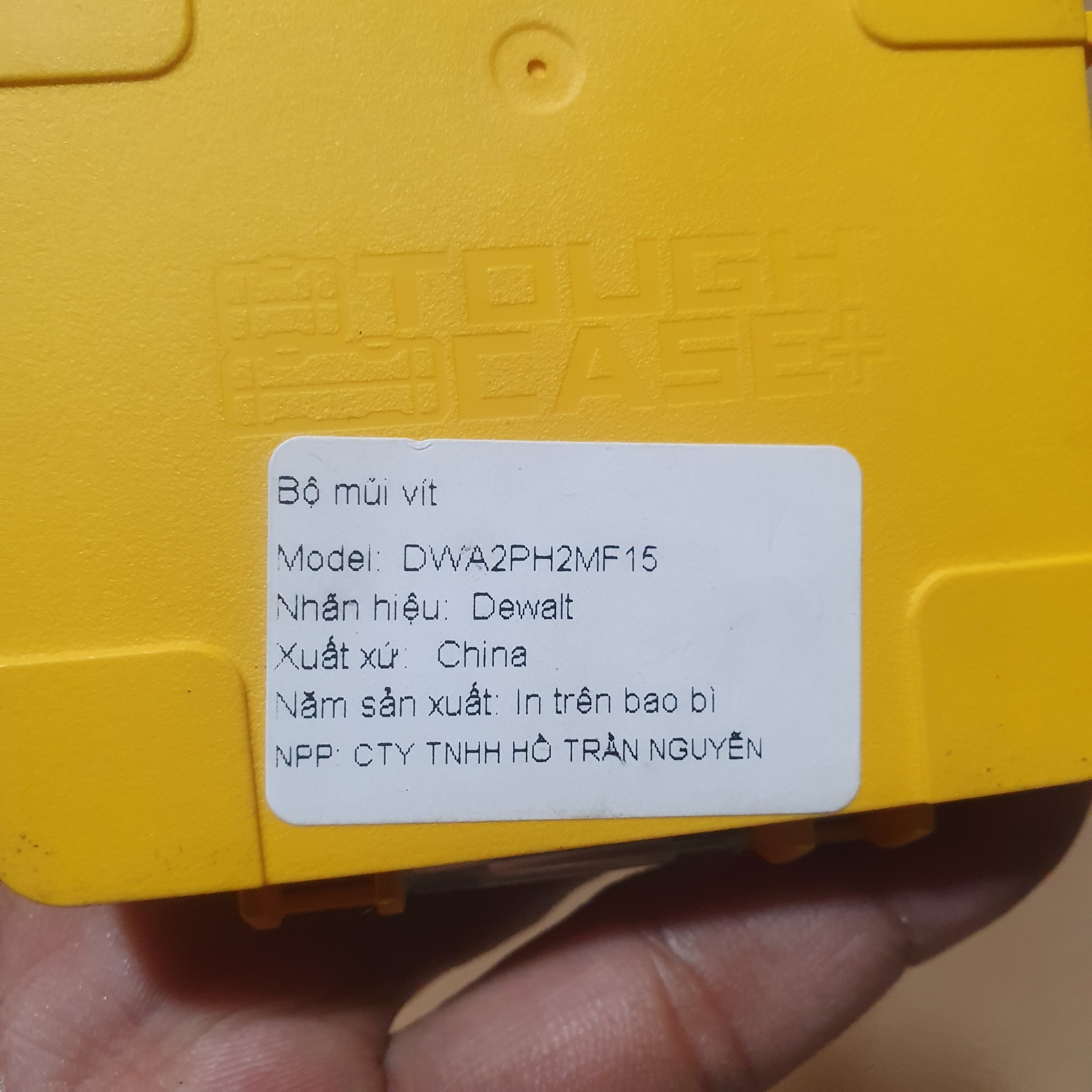 MŨI BẮN BẮN VÍT DEWALT DWA2PH2MF15 (Gía 1 cái)