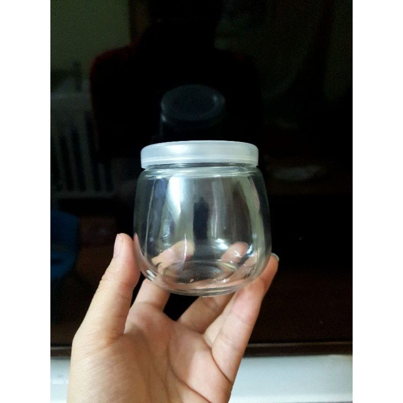 Set 6 hũ thuỷ tinh làm sữa chua 200ml béo kèm nắp nhựa