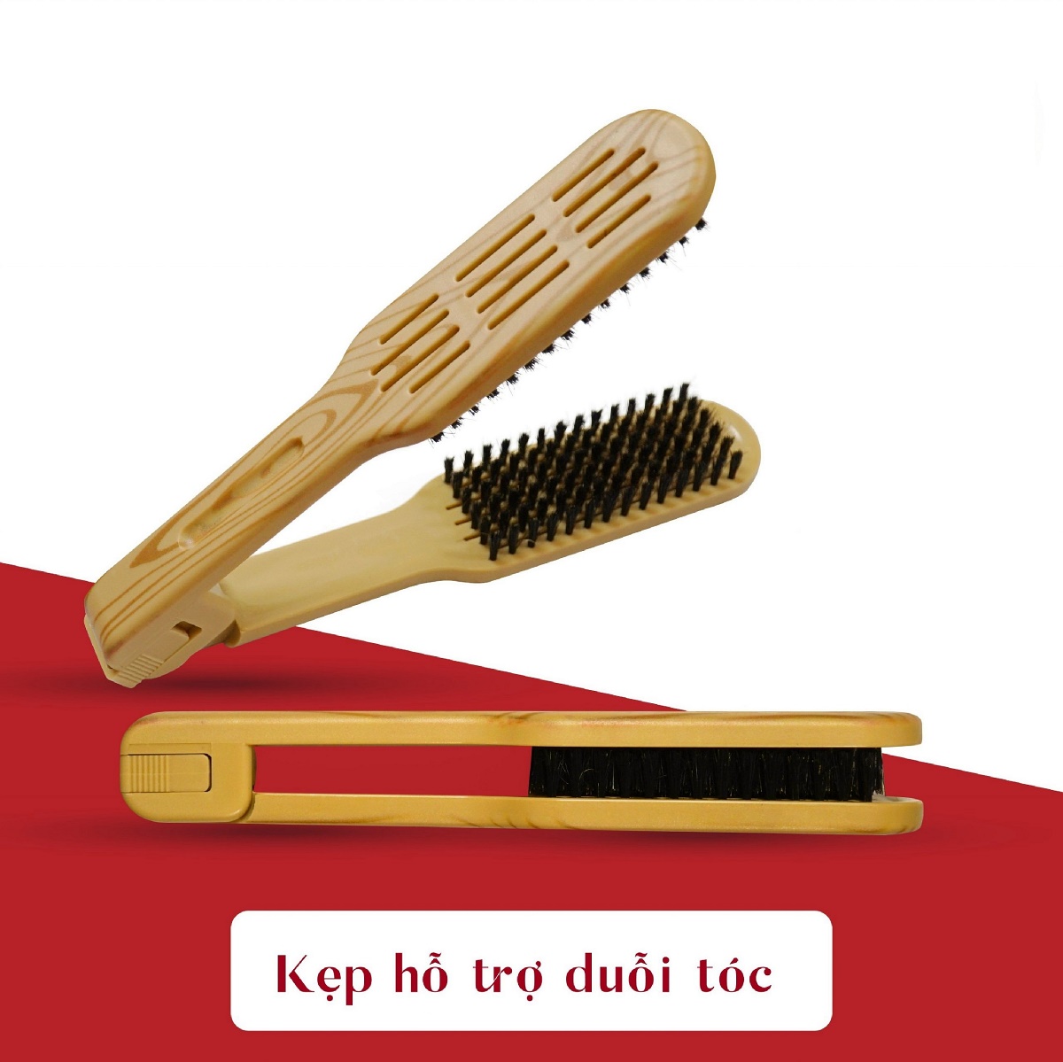 Lược Kẹp Hỗ Trợ Duỗi Tóc chuyên dụng cho salon