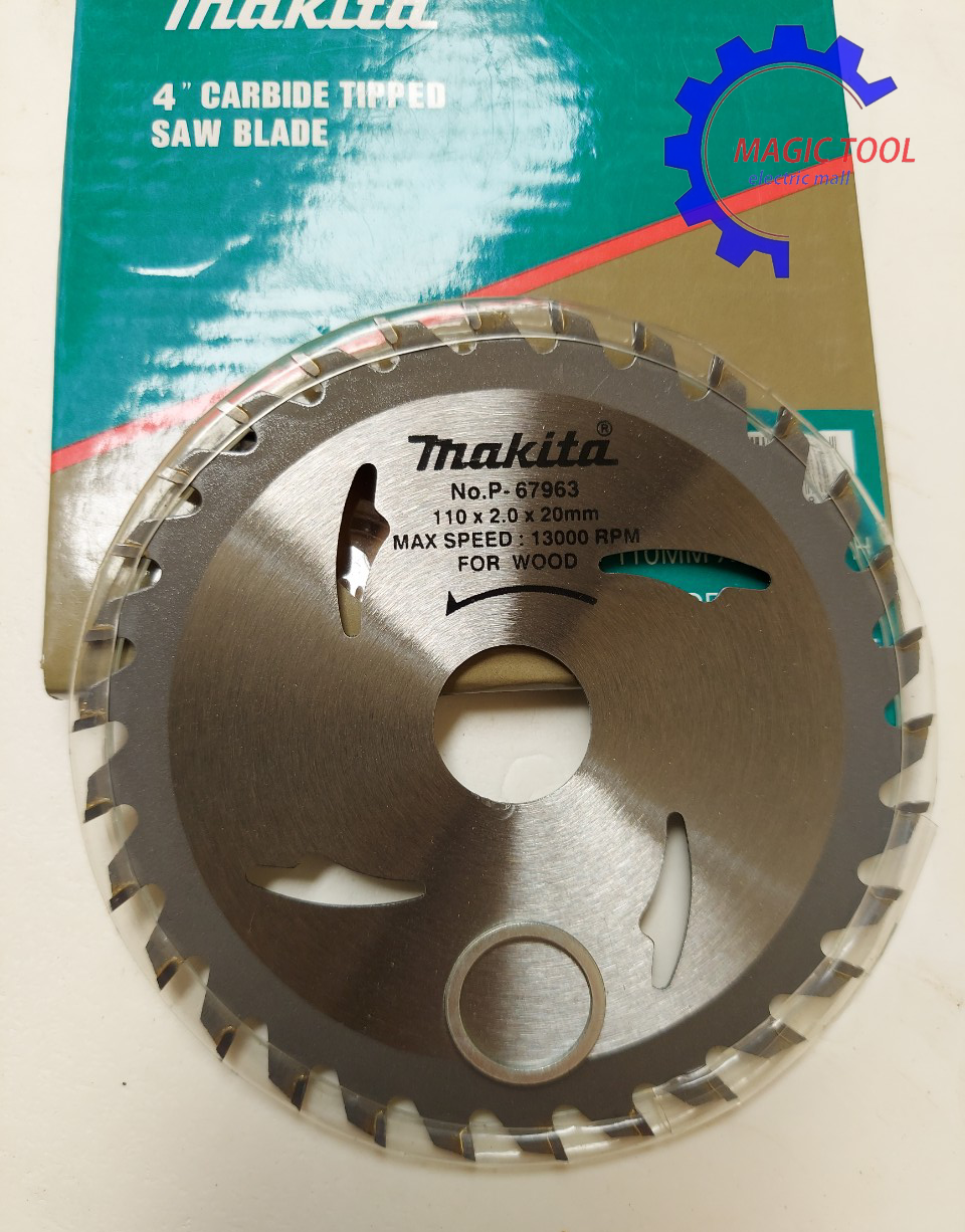 Lưỡi cắt gỗ MAKITA phi 100 Hàng Chính Hãng