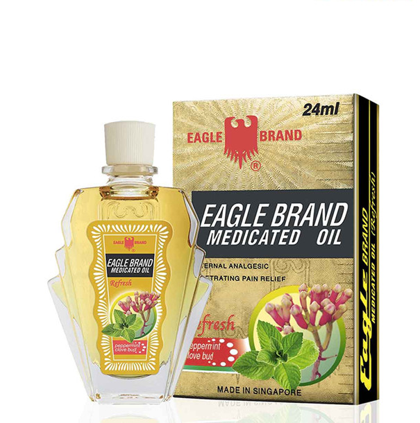 [HCM]Dầu gió con ó Eagle Brand 24ml