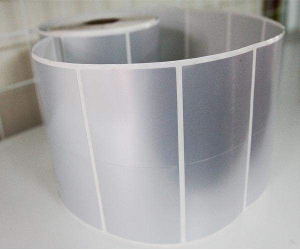 1 cuộn tem decal xi bạc 50 x 50mm