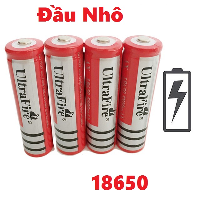 Cell pin sạc 18650 và bộ sạc đôi đa năng
