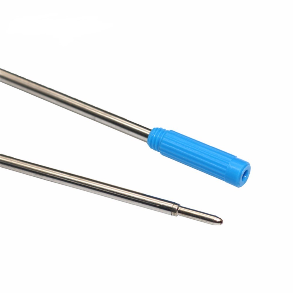 [Set 2c] Ruột bút viết Bi nét 0.7 mm vỏ sắt dài