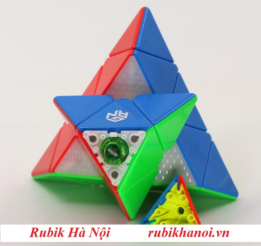 Rubik Gan Pyraminx M Có Nam Châm Định Vị Đa Hướng Cao Cấp