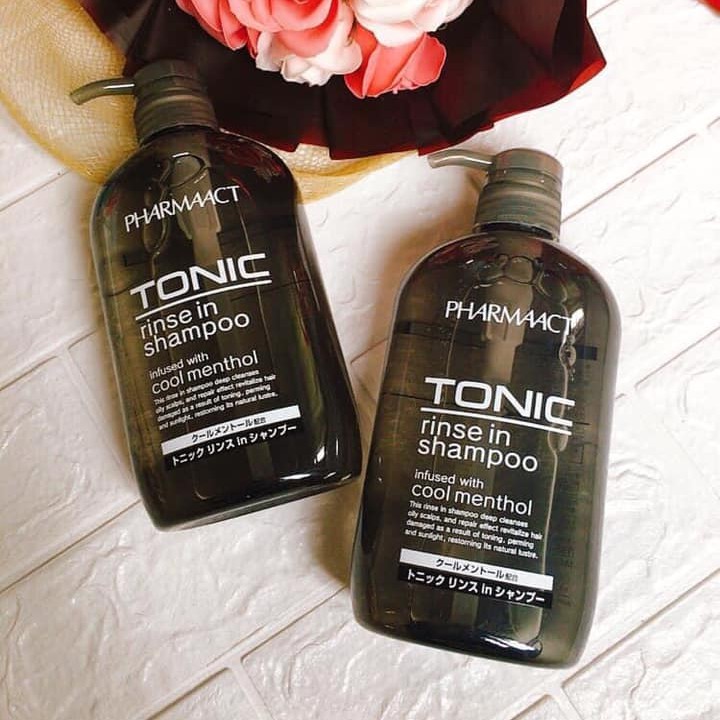 Dầu Gội Đầu Nam Tonic Pharmaact Nhật Bản 600Ml