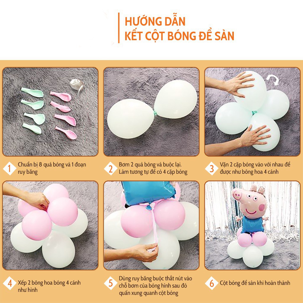 Set bóng sinh nhật chủ đề "Bóng Đá"