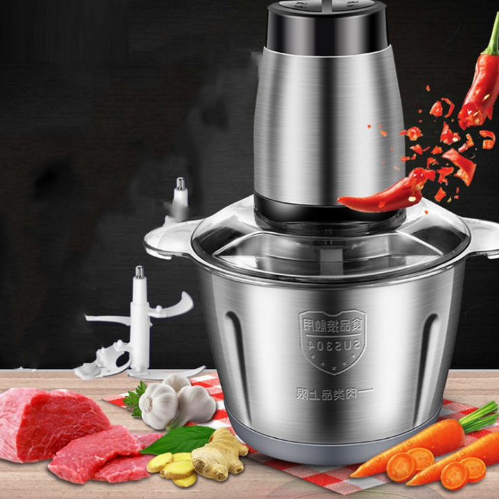 Cối xay thịt inox 304 2L