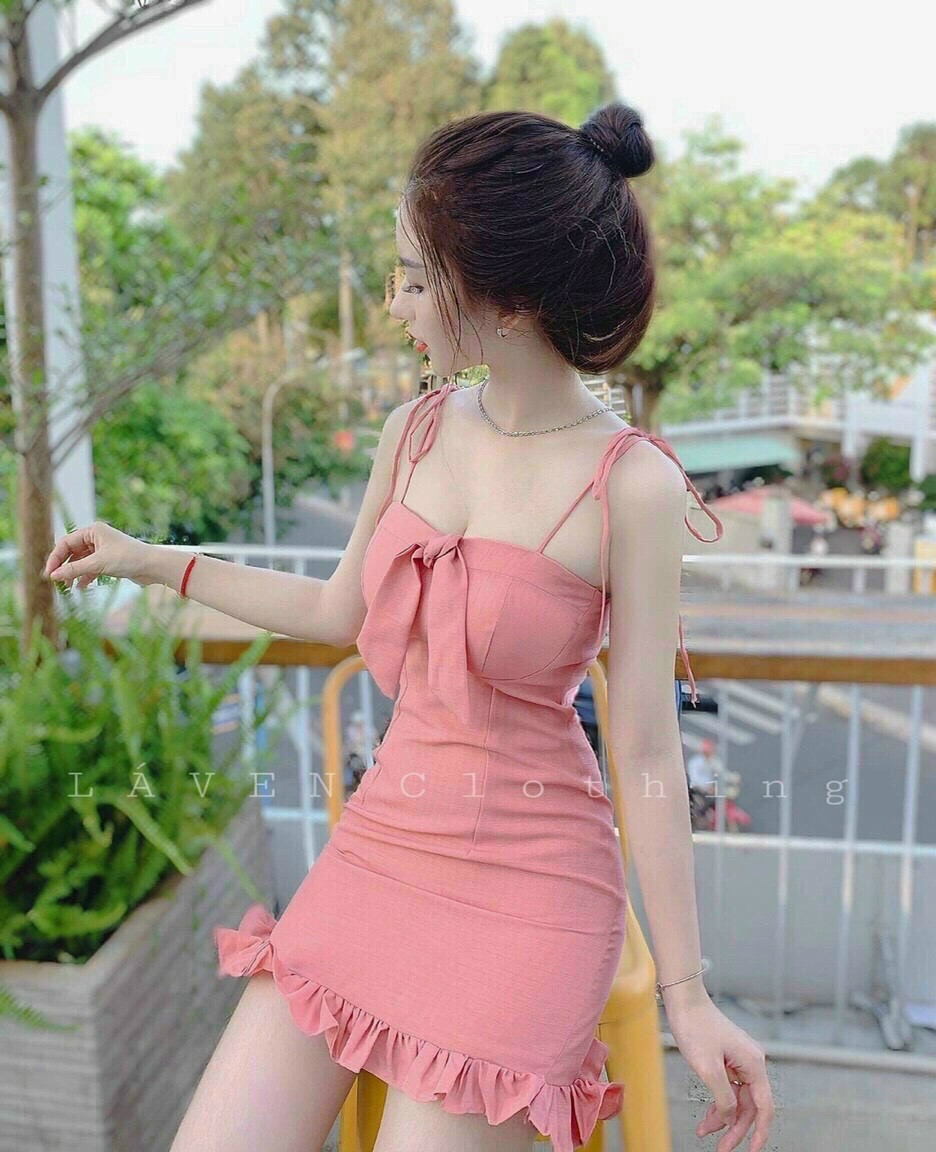 ĐẦM 2 DÂY ĐUÔI CÁ NƠ CÓ MÚT NGỰC SIÊU XINH