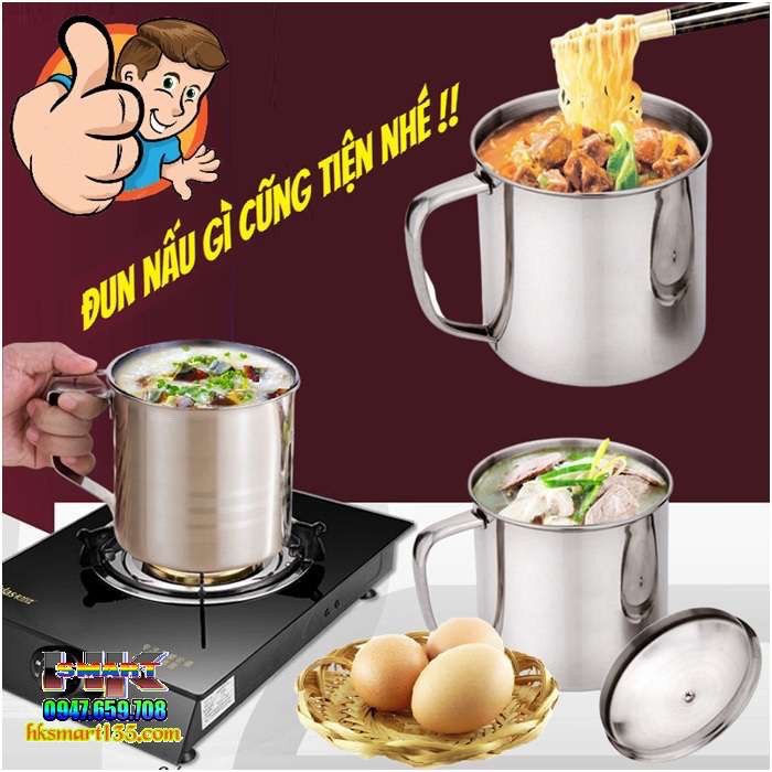 Ca lọc dầu và các tạp chất. Chất liệu Inox