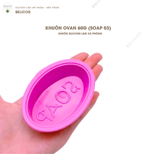 Khuôn Silicone làm xà phòng handmade