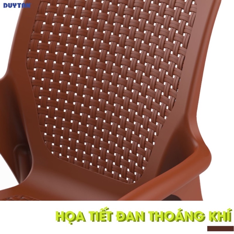 [CHÍNH HÃNG] GHẾ MÂY ĐAN- NHỰA DUY TÂN