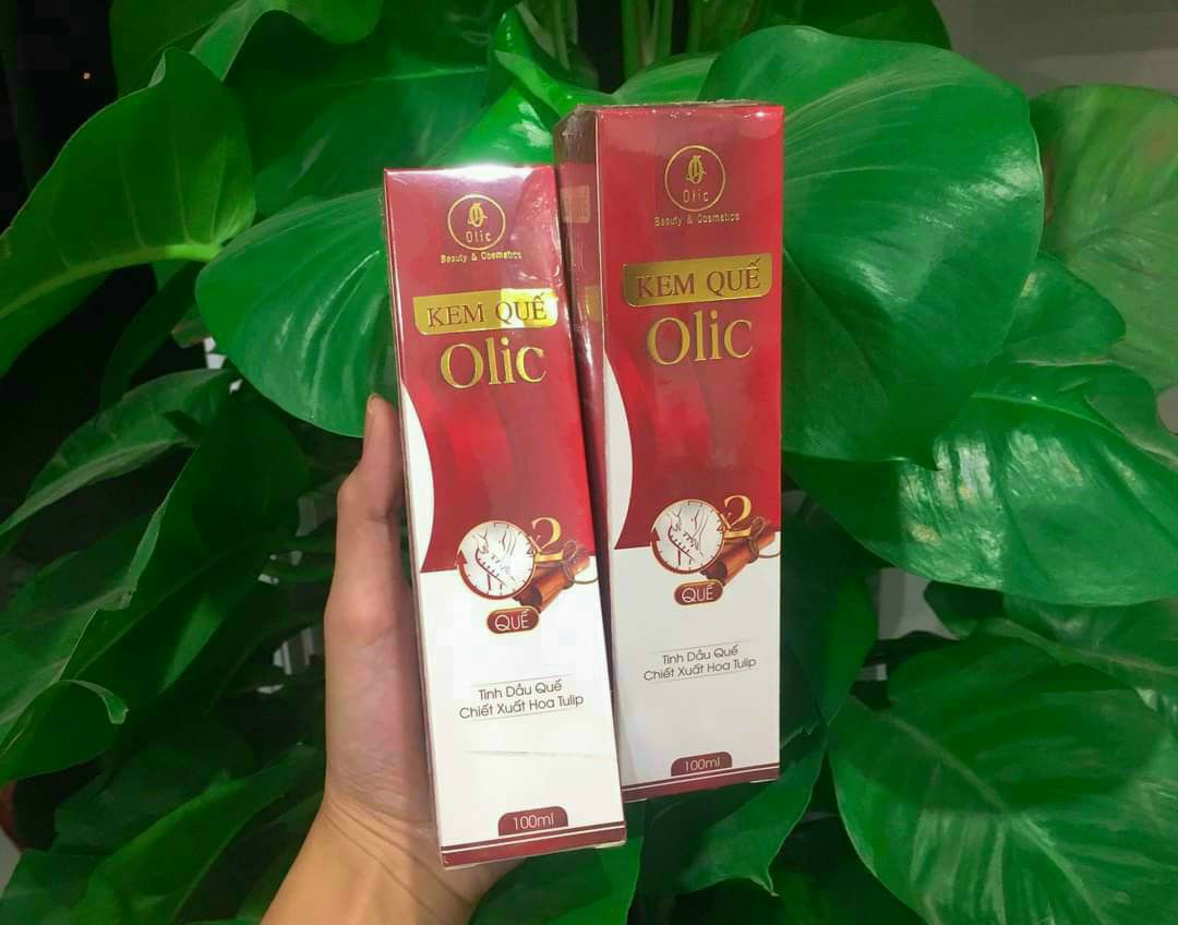 kem tan mỡ quế olic
