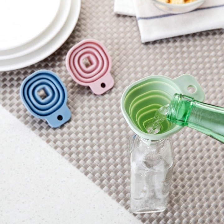 Phễu Sillicon Gấp Gọn tiện lợi
