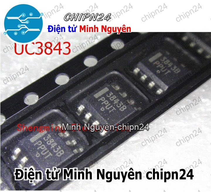 [3 con] (SOP) IC Dán UC3843 SOP-8 (SMD) (UC3843A 3843) - HH001968