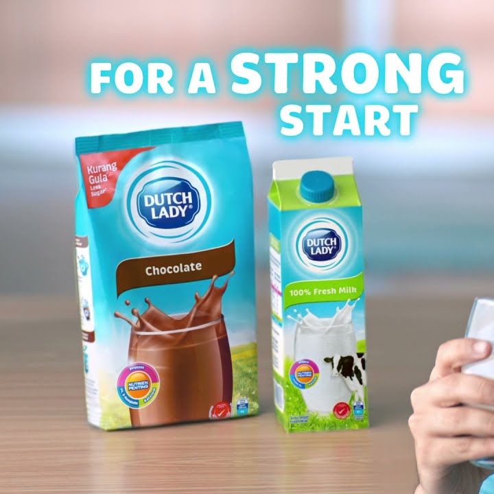 Sữa Bột Dutch Lady Vị Socola Malaysia - Bịch 900G