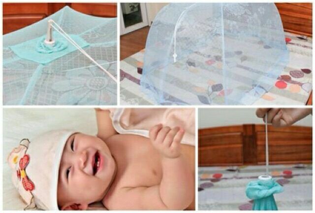 Màn Chụp Chống Muỗi Cho Bé
