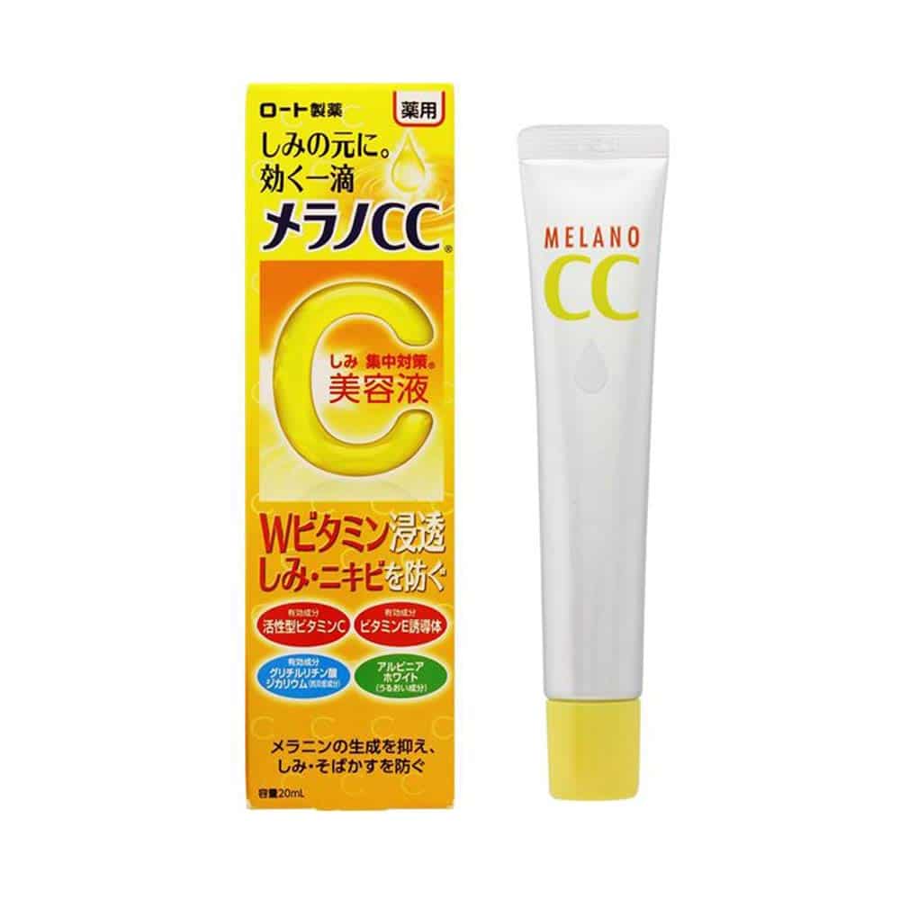 Tinh chất CC Melano Vitamin C Mờ Thâm Nám Mụn, Trắng Da 20ml - Nhật Bản