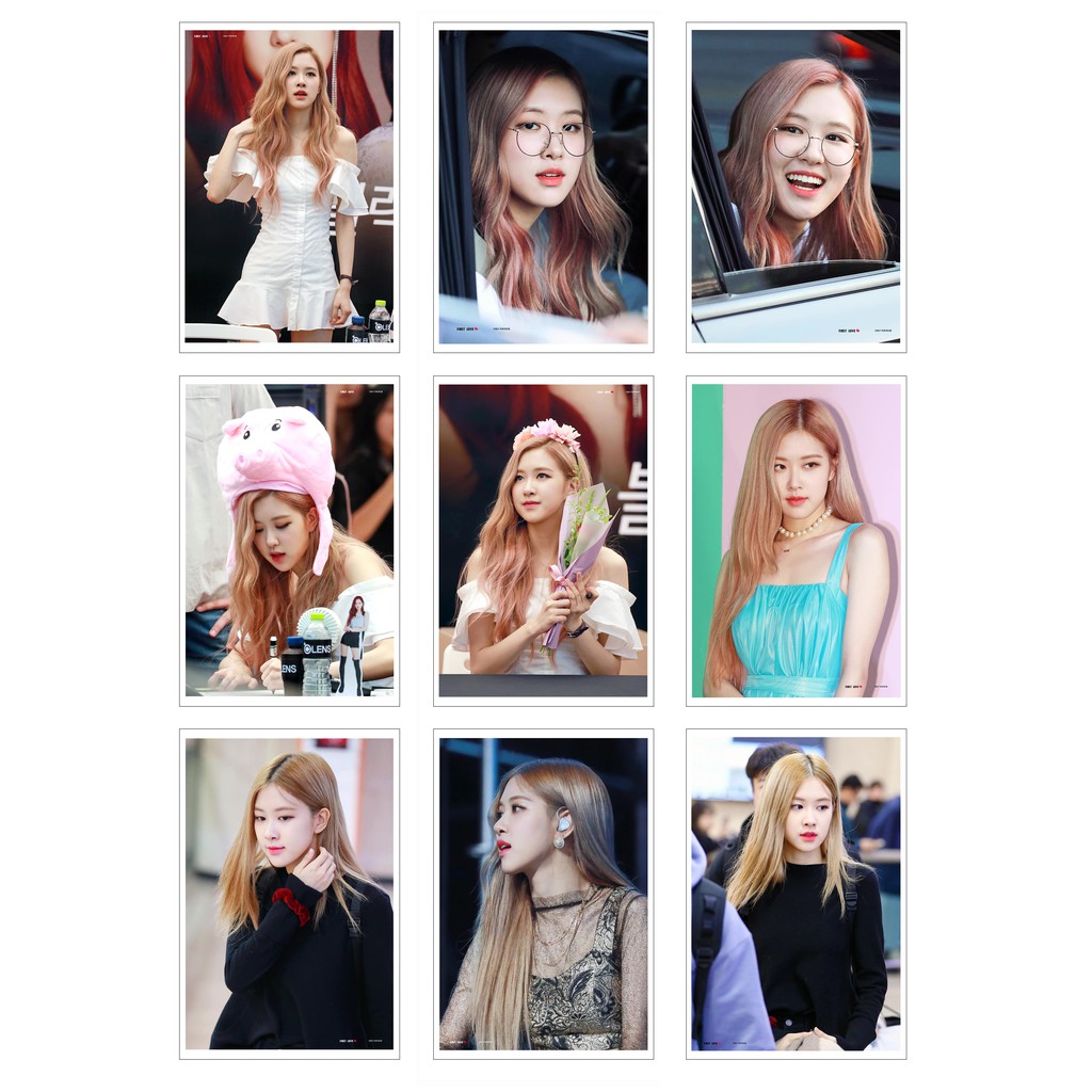 Lomo Card Ảnh ROSÉ - BLACK.PINK ( 36 ảnh)