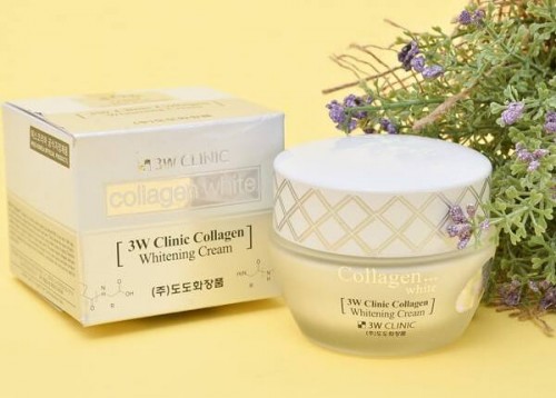 [HCM]Kem Dưỡng Trắng Sáng Da 3W Clinic Collagen (Trắng) (60ml)