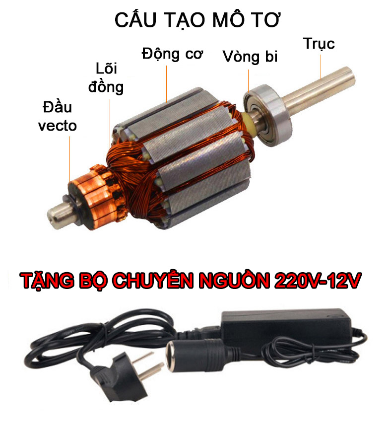 Máy rửa xe mini bơm kép áp lực cao cực mạnh - SHA02