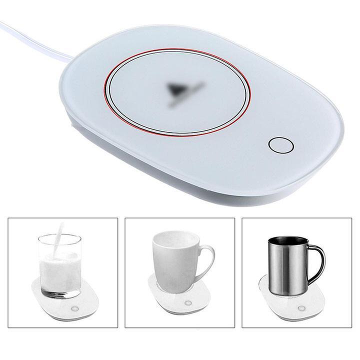 MÁY HÂM NÓNG MINI BẰNG ĐIỆN - ĐẾ HÂM NÓNG ĐỒ UỐNG TIỆN LỢI ( KHÔNG KÈM CỐC)