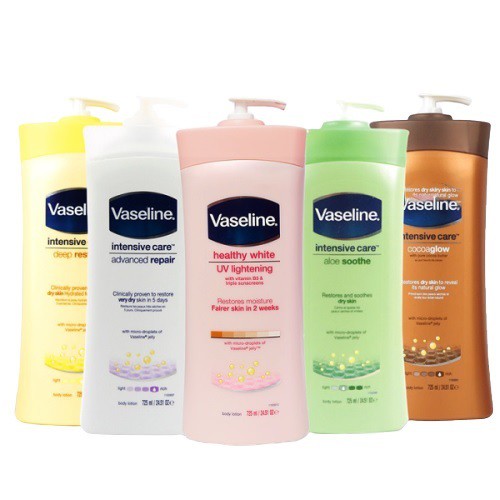 Sữa Dưỡng Thể Vaseline Lotion 725ml mẫu mới