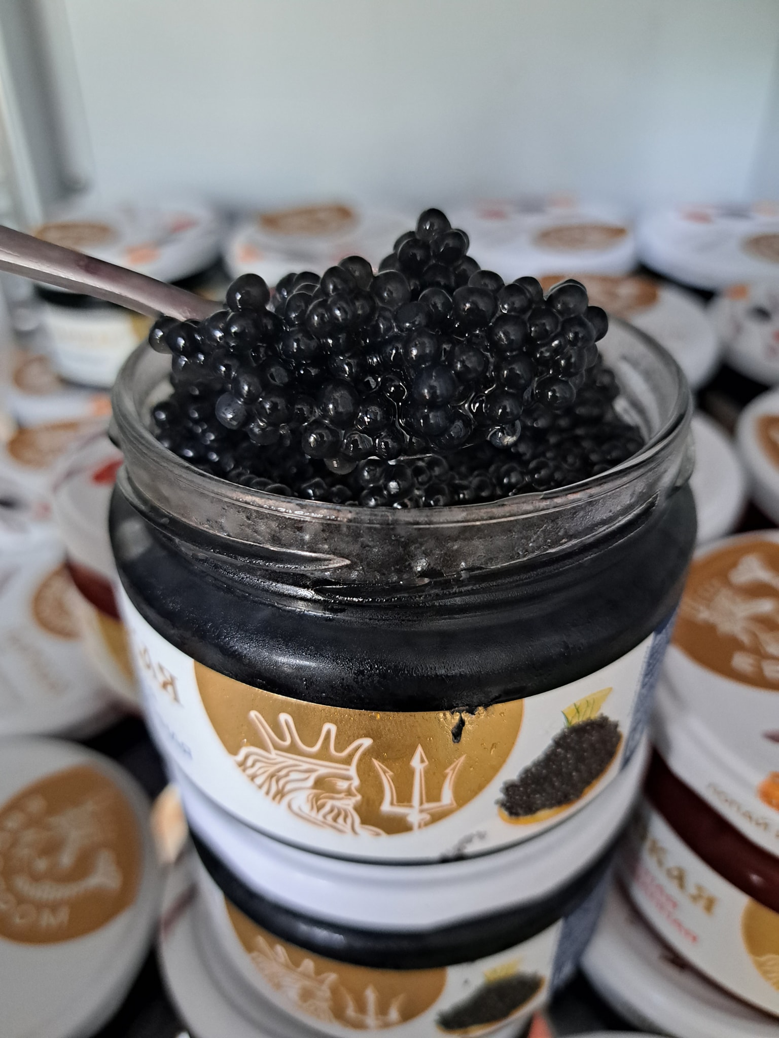 TRỨNG CÁ TẦM ĐEN 220G - nội địa Nga
