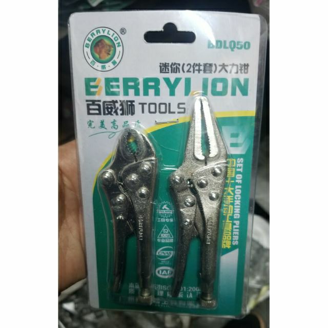 Kìm Bấm Chết Mini Vỉ 2 Cây BERRYLION (Chính Hãng)