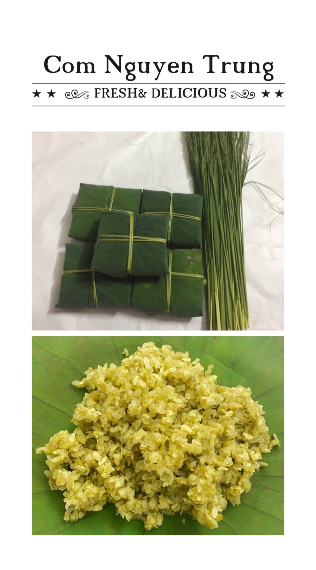 Cốm Giót- Hà nội ( hàng số lượng ít ) 500gr