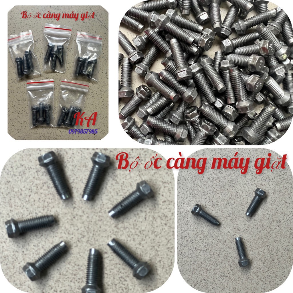 Bu lông ốc bắt càng giữ lồng máy giặt (Combo 3 con )