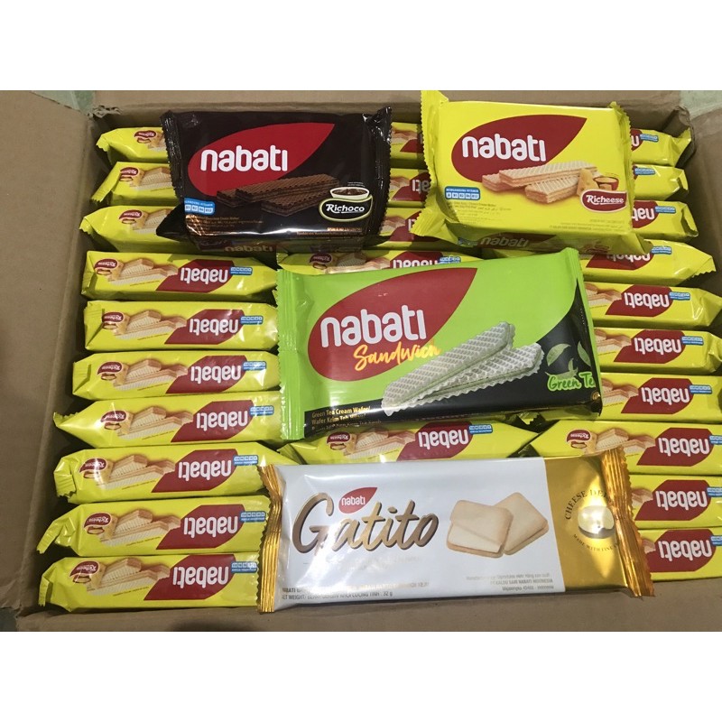 Bánh xốp Nabati  - Socola 50g
