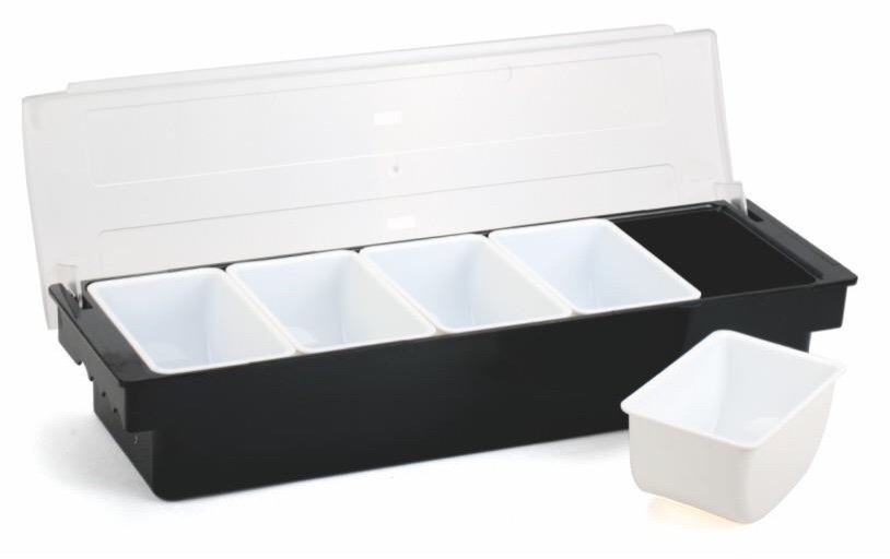 Khay Đựng Topping Nhựa Cao Cấp - 6 Ngăn