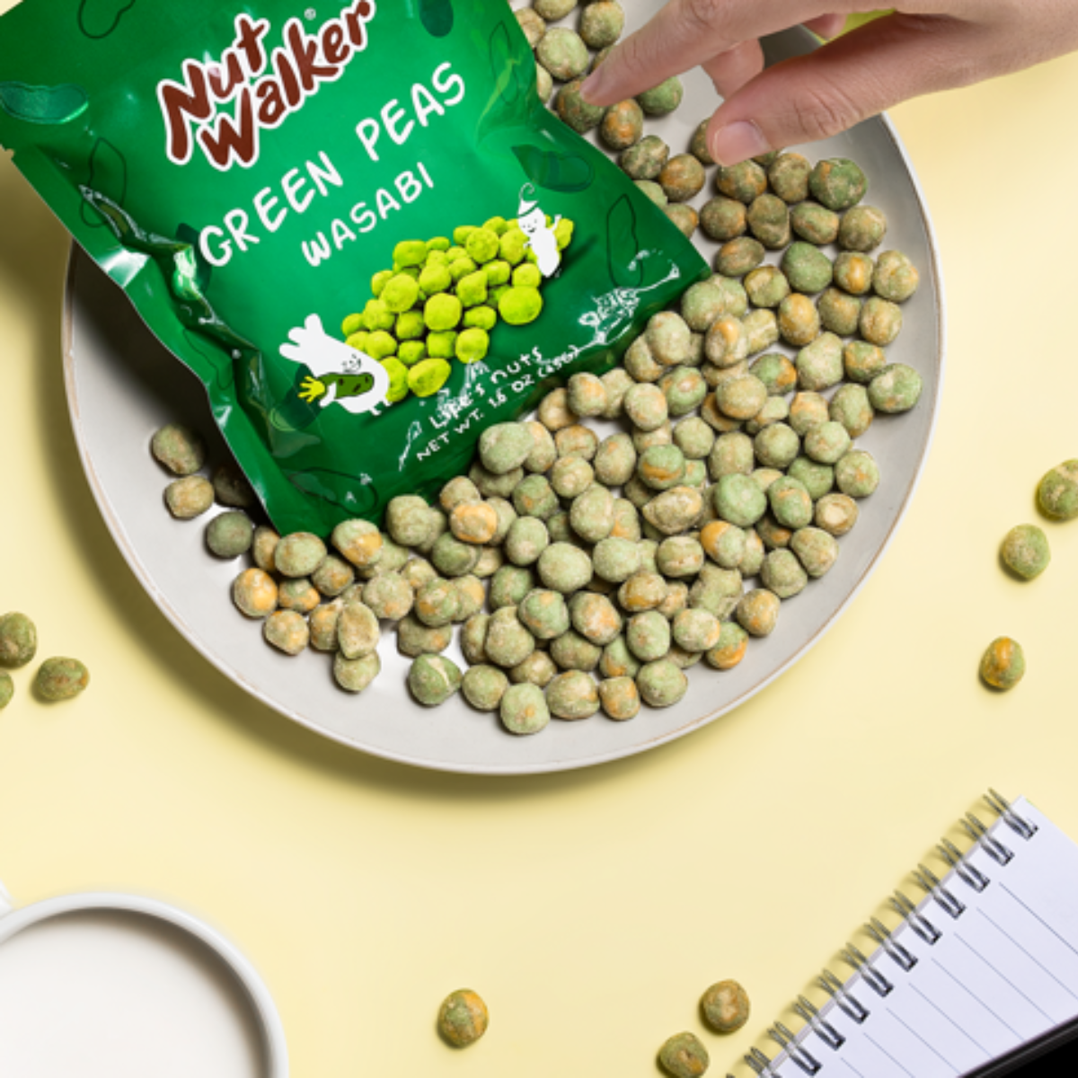 Đậu Hà Lan NUT WALKER - Vị Mù tạt Wasabi