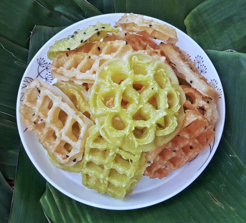 Combo 2 khuôn bánh nhúng hoa mai (1 khuôn lớn + 1 khuôn nhỏ)