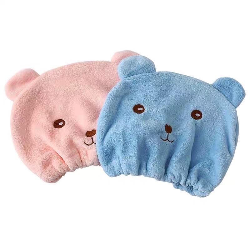 Blacket cat ear hair band cute bear hooded hair scarf fruit hooded waterproof headband