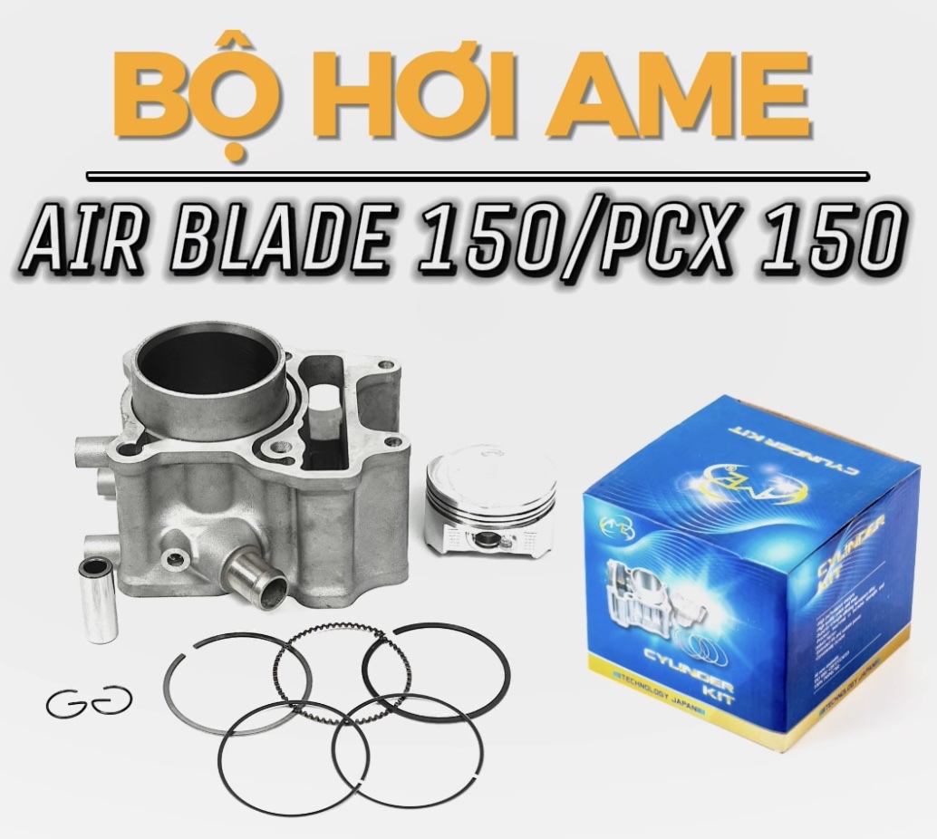 Bộ hơi/Xylanh Ame dòng xe ga (đủ mã)