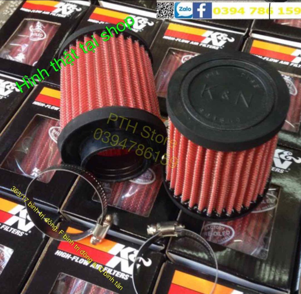 lọc trụ K&N hạng 1.1