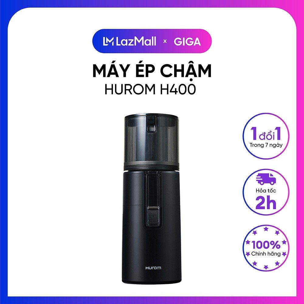 Máy ép chậm Hurom H400 - Máy ép chậm trái cây, hoa quả - Model mới nhất 2023 (Hàng Nội Địa Hàn Quốc)