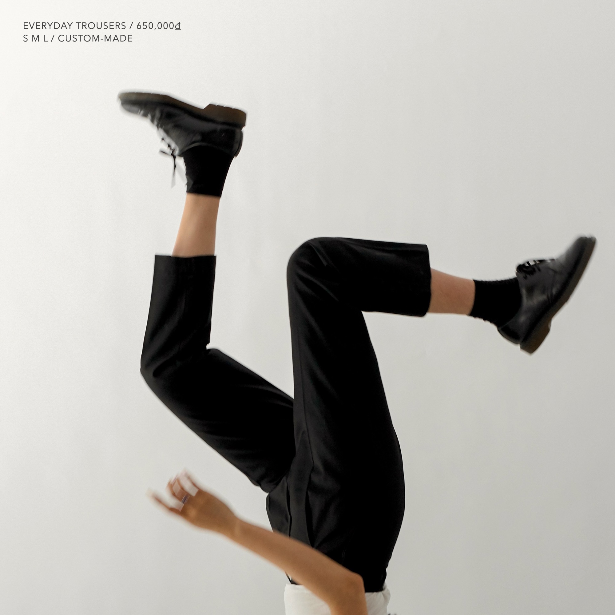 At Least Everyday Trousers Quần Tây Đen