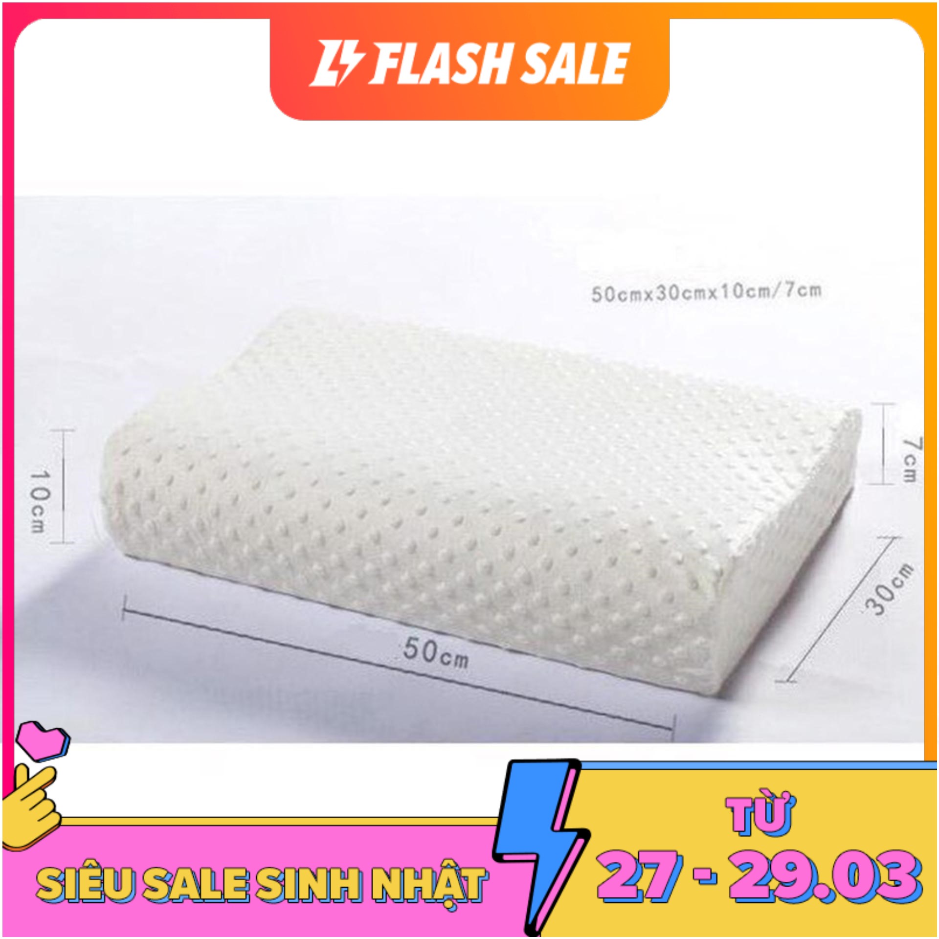 Gối Cao Su Non Chống Ngáy Người Lớn Cao Cấp - Mềm Mại - Êm ái - Đàn Hồi, ChọN Ngay GốI Cao Su Non Giá TốT, ChấT LượNg, Là Một Trong Những Loại Gối Êm, Nhẹ, Có Độ Đàn Hồi Cao.