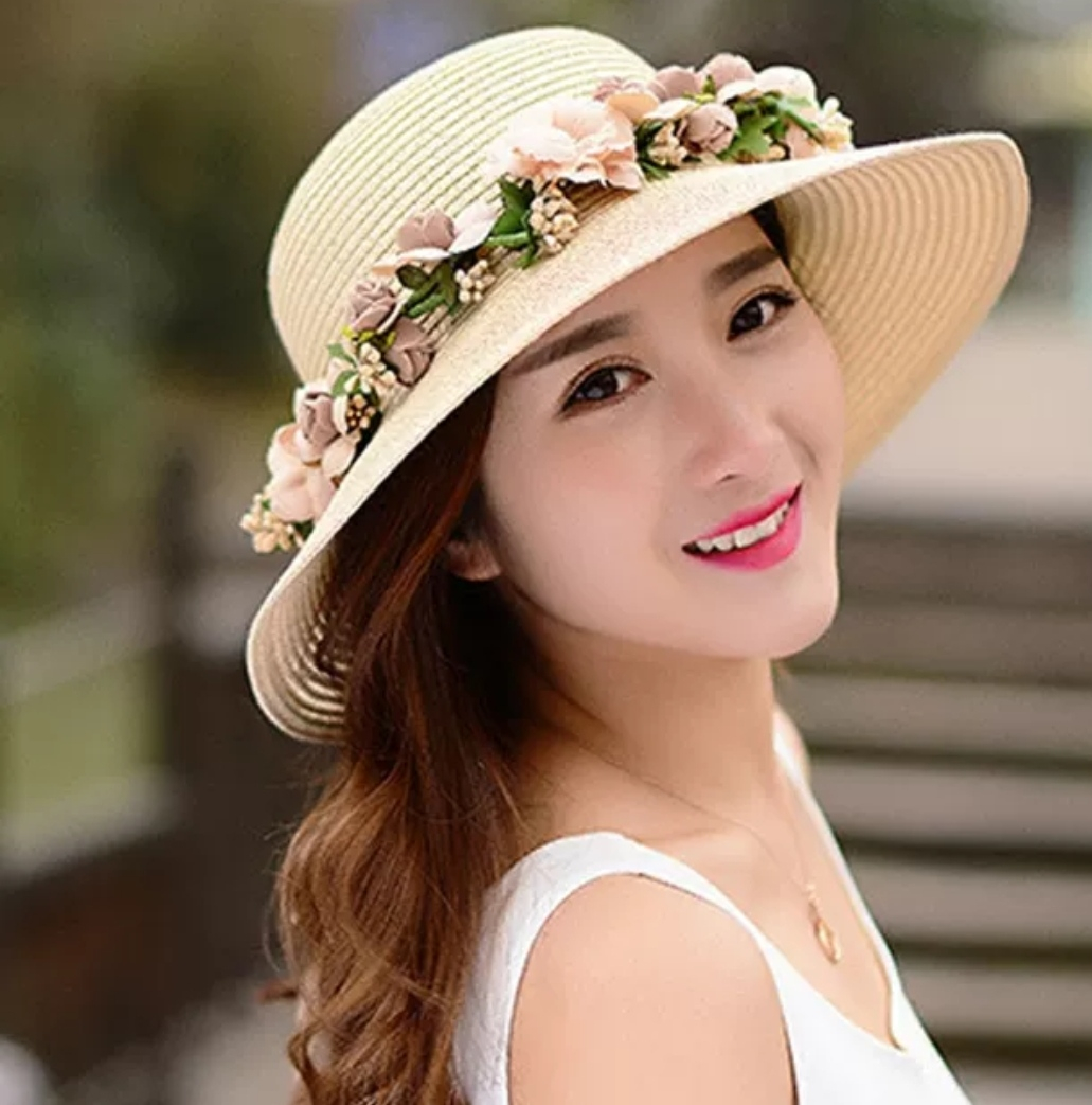 Nón rộng vành Mũ rộng vành đi biển chống nắng