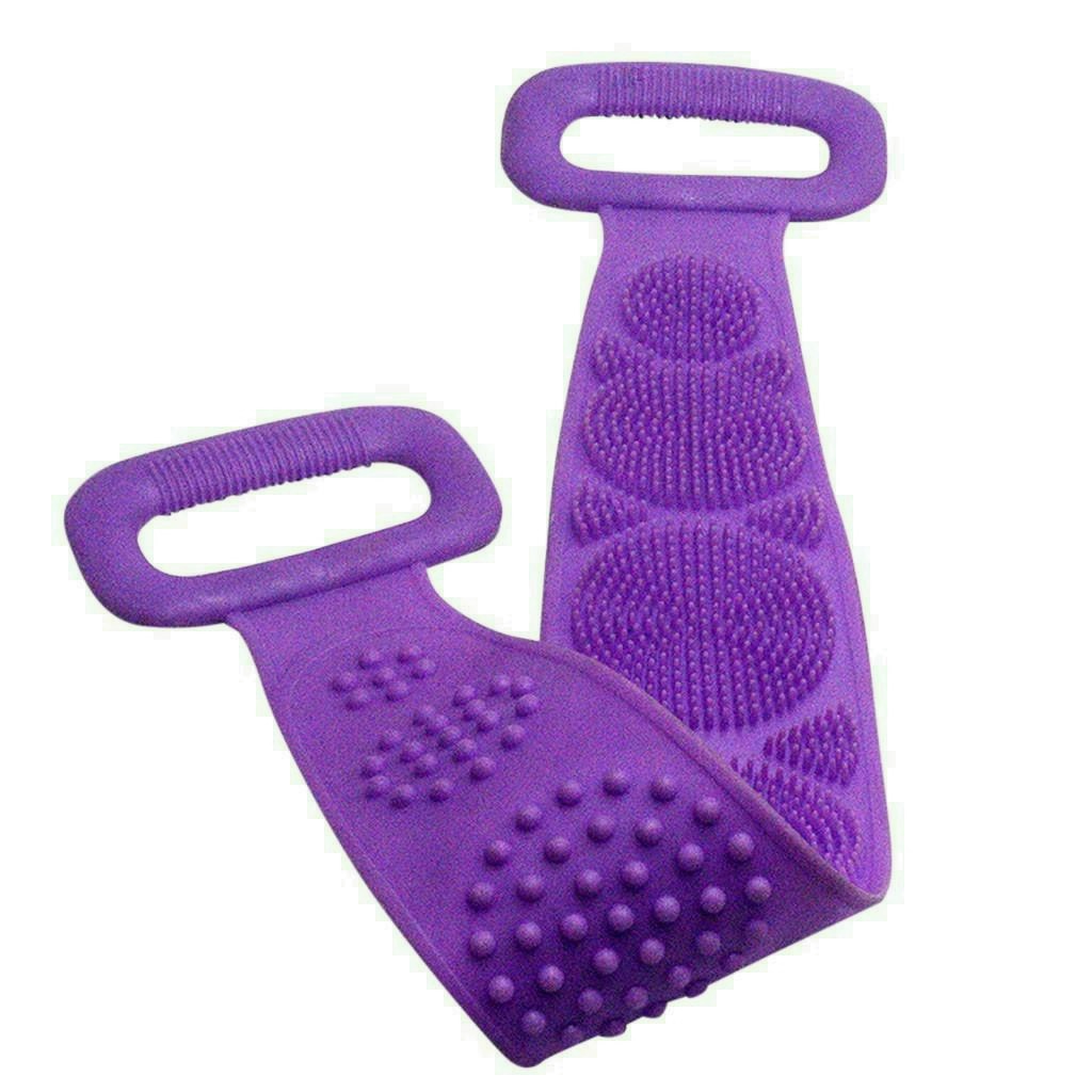 Dây tắm cọ, chà lưng 2 mặt bằng silicon đa năng [HÌNH THẬT] [yody_fashion]