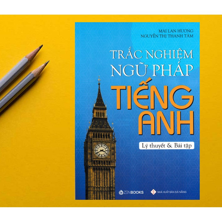 Sách Trắc nghiệm ngữ pháp tiếng Anh
